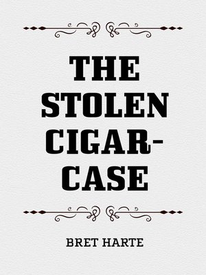 cover image of The Stolen Cigar-Case